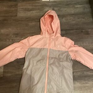 Eddie Bauer color pink and gray.